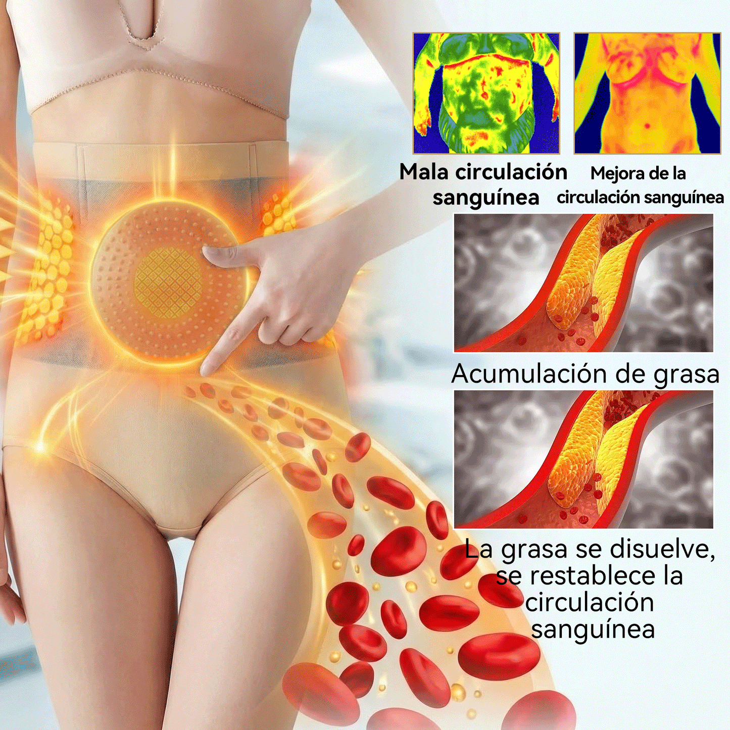 🇪🇸💕💕Tienda oficial de la marca | GFOUK® 2026 MORINGA Y BERBERINA 4 EN 1 ESCULTURA DE MICRO-PARTÍCULAS Y PANTALONES CORTOS QUEMAGRASAS