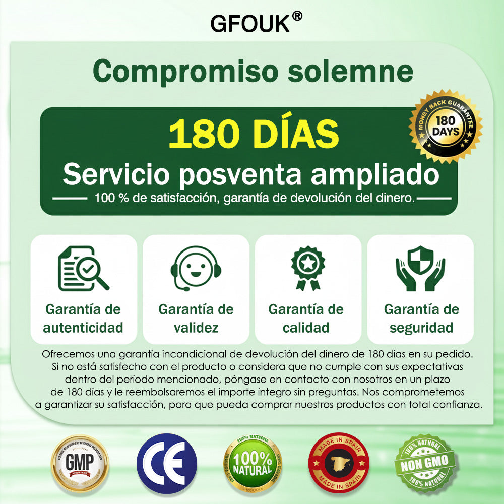 🔥Conforme a la normativa aplicable en España y en la Unión Europea |  GFOUK® Moringa · Berberina × NAD+ Parche Avanzado de Nanomicroagujas 10 en 1 |  Respaldado por la ciencia | Fórmula 10 en 1 |  Resultados visibles en 7 días ✅