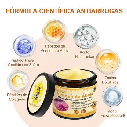 🇪🇸🎁 Hecho y enviado desde España 🎁✨ Crema profesional todo en uno Rolimey® con veneno de abeja 🔥 Último día, 80% de descuento