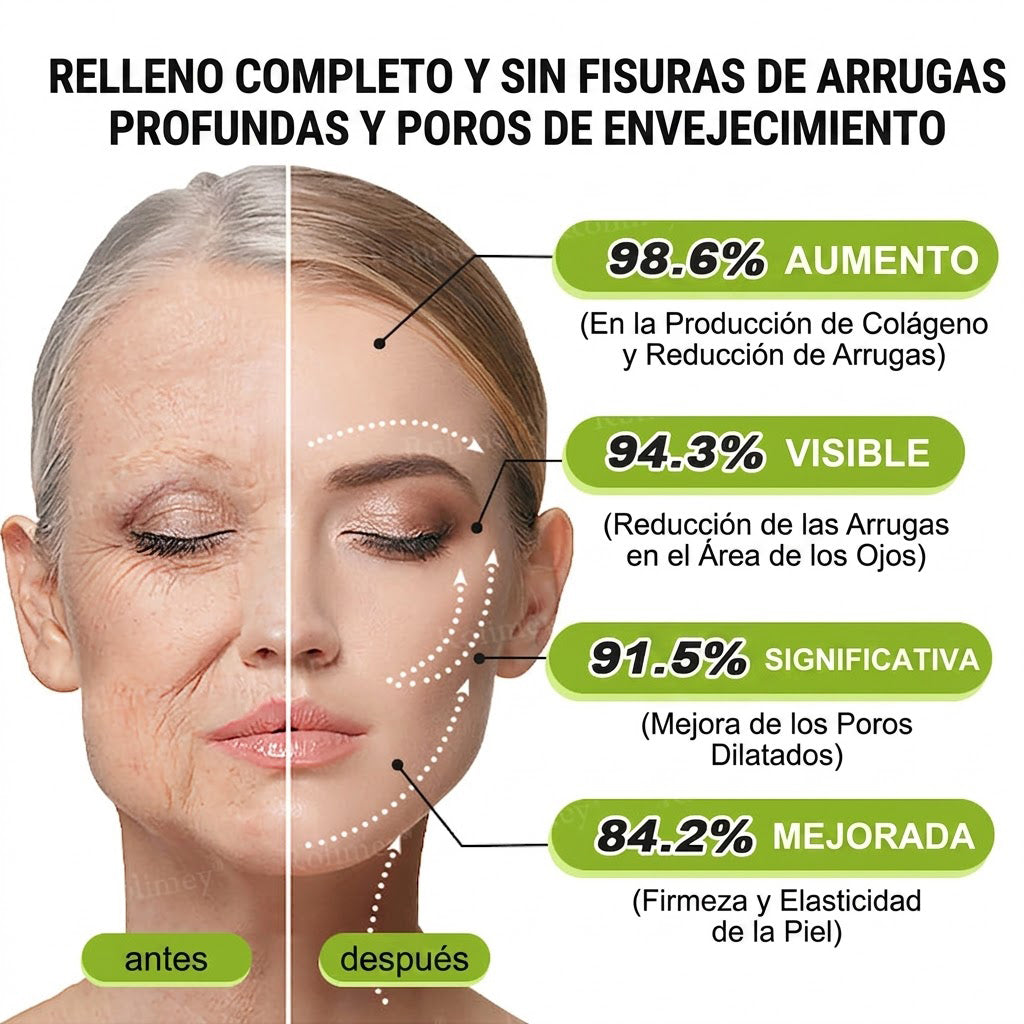 🔥Fabricado y enviado desde España💫Rolimey® Crema Inyectable Reductora de Arrugas y Reafirmante con Botox y Retinol - Último día de promoción, 30% de descuento