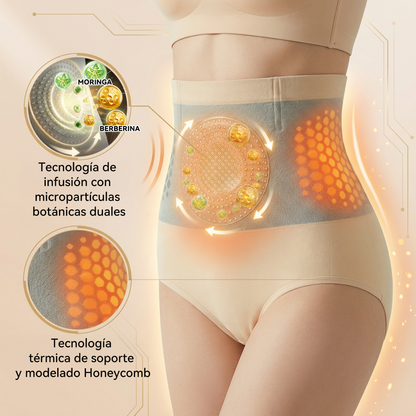 🇪🇸💕💕Tienda oficial de la marca | GFOUK® 2026 MORINGA Y BERBERINA 4 EN 1 ESCULTURA DE MICRO-PARTÍCULAS Y PANTALONES CORTOS QUEMAGRASAS