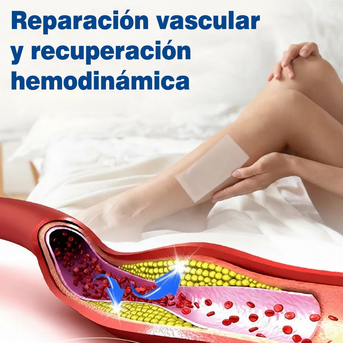 🇪🇸👨‍⚕️✅Parche de microagujas GFOUK® VeinEase para el cuidado de las venas⚡Alivio instantáneo, resultados a largo plazo
