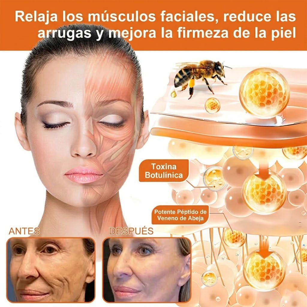 🇪🇸🎁 Hecho y enviado desde España 🎁✨ Crema profesional todo en uno Rolimey® con veneno de abeja 🔥 Último día, 80% de descuento