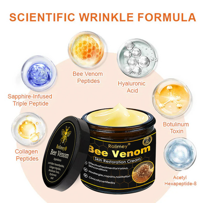 🔥Latest model Rolimey® Bee venom Max Comprehensive Cream - Repair level increased by 65% 🔥 LAST DAY 80% OFF