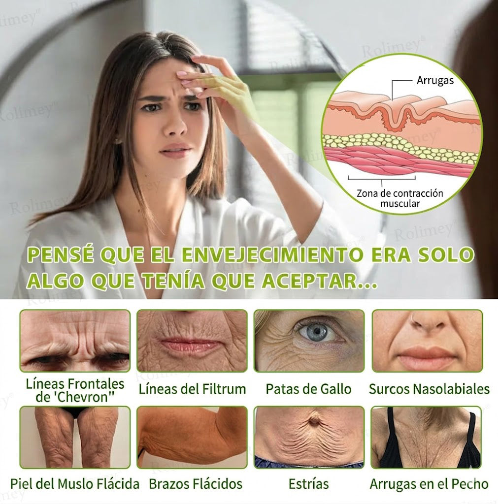 🔥Fabricado y enviado desde España💫Rolimey® Crema Inyectable Reductora de Arrugas y Reafirmante con Botox y Retinol - Último día de promoción, 30% de descuento